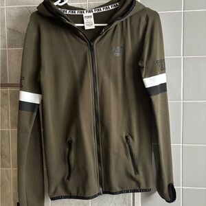 PINK Victoria's Secret Green Lightweight Jacket